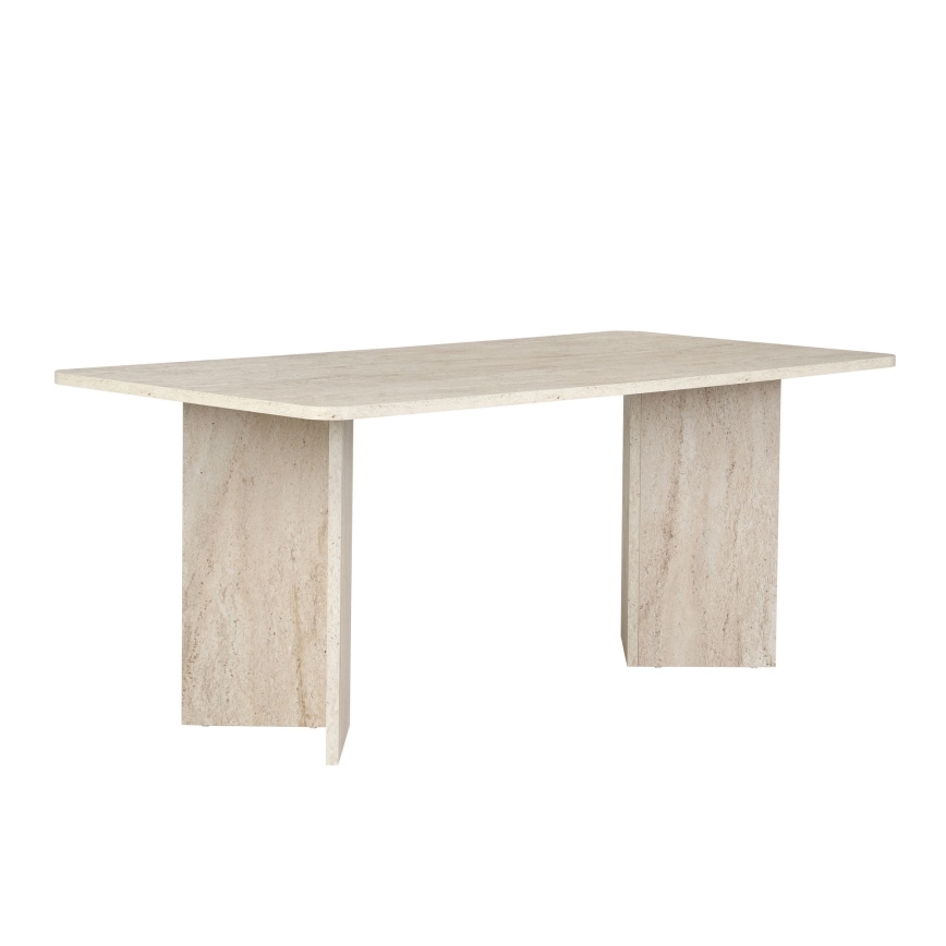 Masă de dining NEL 180x90 cm, bej