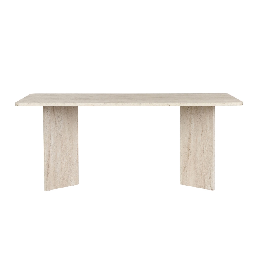 Masă de dining NEL 180x90 cm, bej