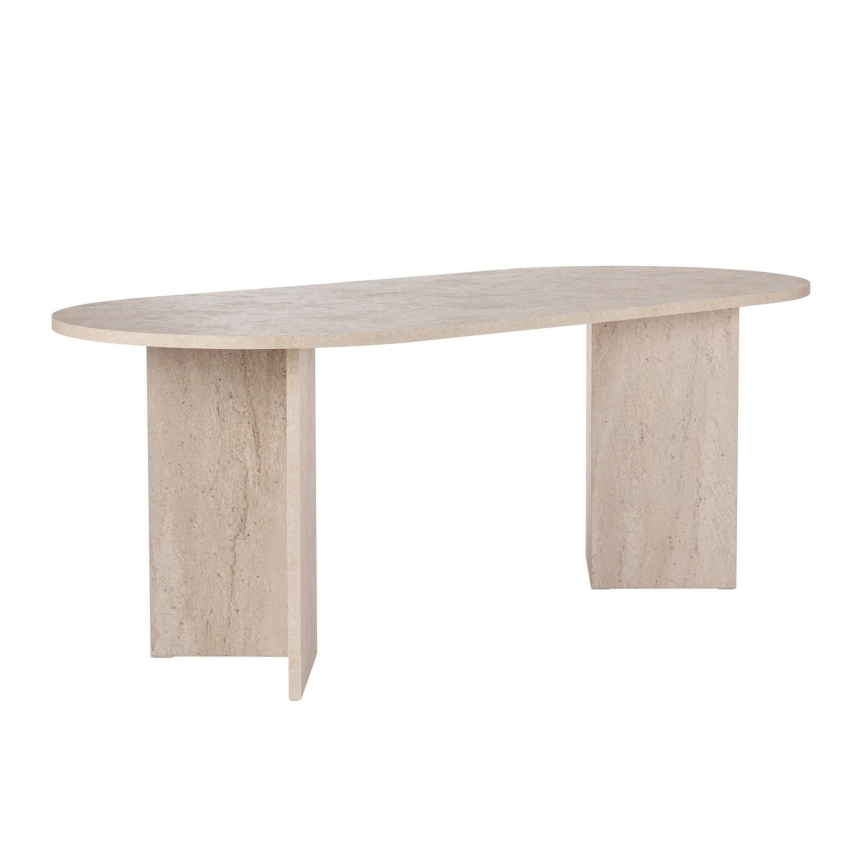 Masă de dining NEL 200 x 90 cm bej