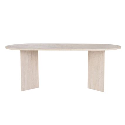 Masă de dining NEL 200 x 90 cm bej