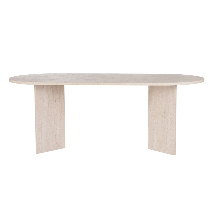 Masă de dining NEL 200 x 90 cm bej
