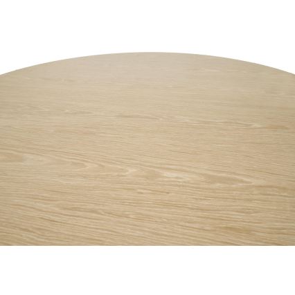 Masă de dining NICOLAS, Ø 120 cm, maro