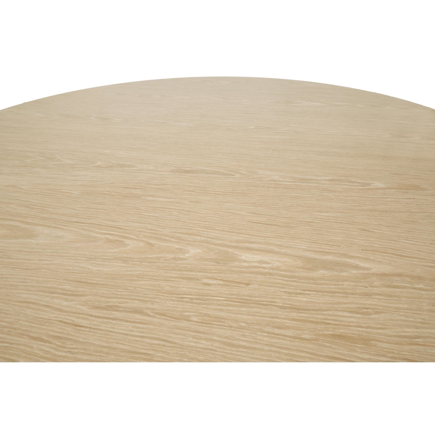 Masă de dining NICOLAS, Ø 120 cm, maro