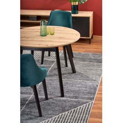 Masă de dining SOLINA din stejar artisan