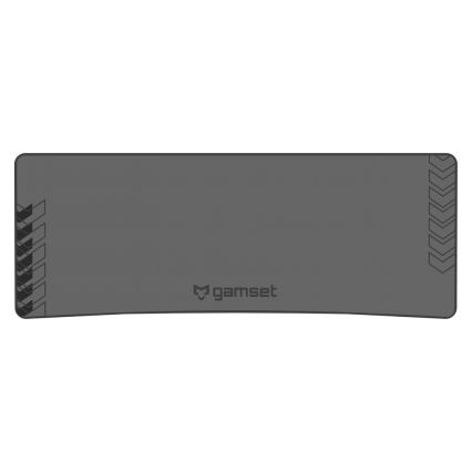 Masă de joc SNAKE cu iluminare LED RGB, 100x60 cm, negru