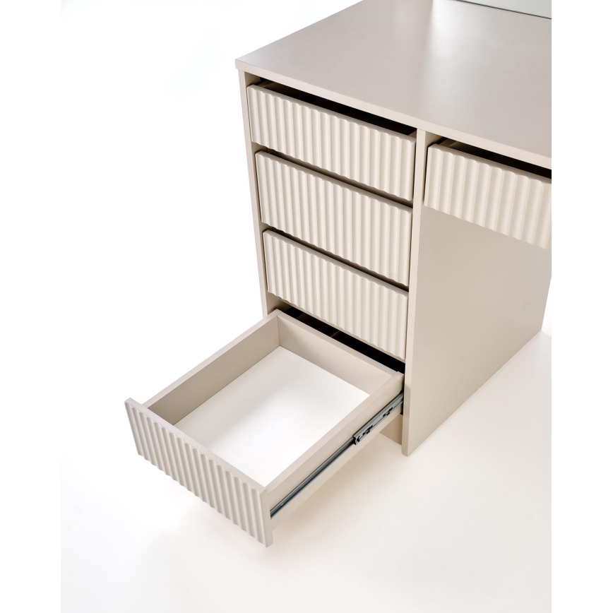 Masă de toaletă AMORIO 120x55 cm cașmir