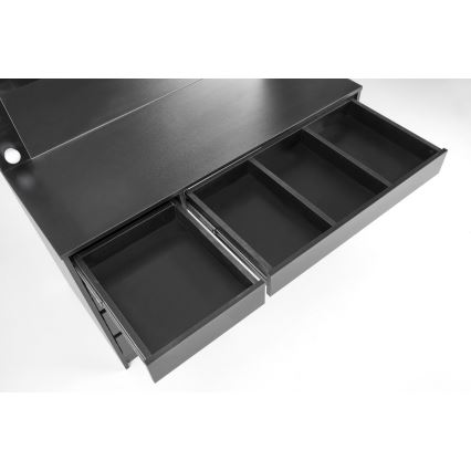 Masă de toaletă AMORIO neagră