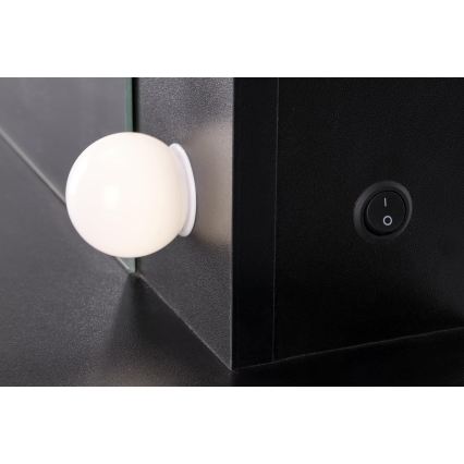 Masă de toaletă AMORIO neagră