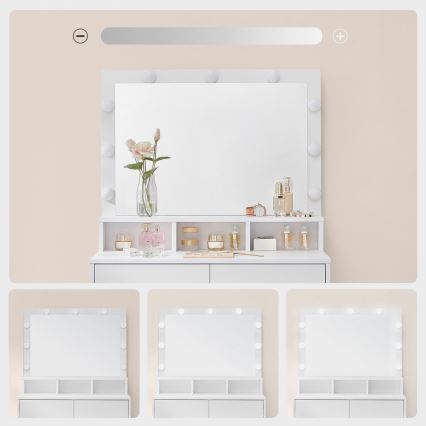 Masă de toaletă HATOR, albă