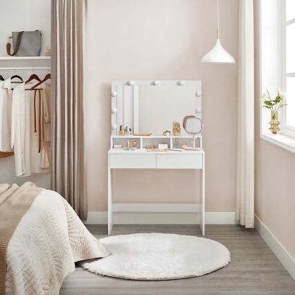 Masă de toaletă HATOR, albă