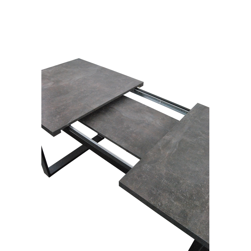 Masă de dining extensibilă COLIN, gri