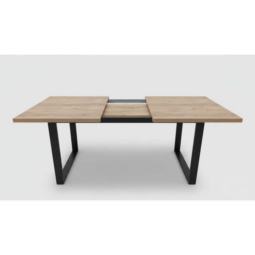 Masă de dining extensibilă COLIN, stejar