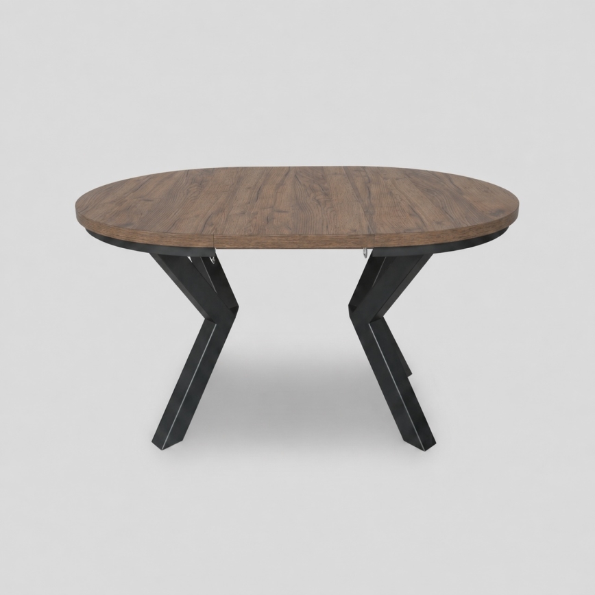 Masă extensibilă de dining CONVI 100/140x73 cm stejar Lefkas/negru