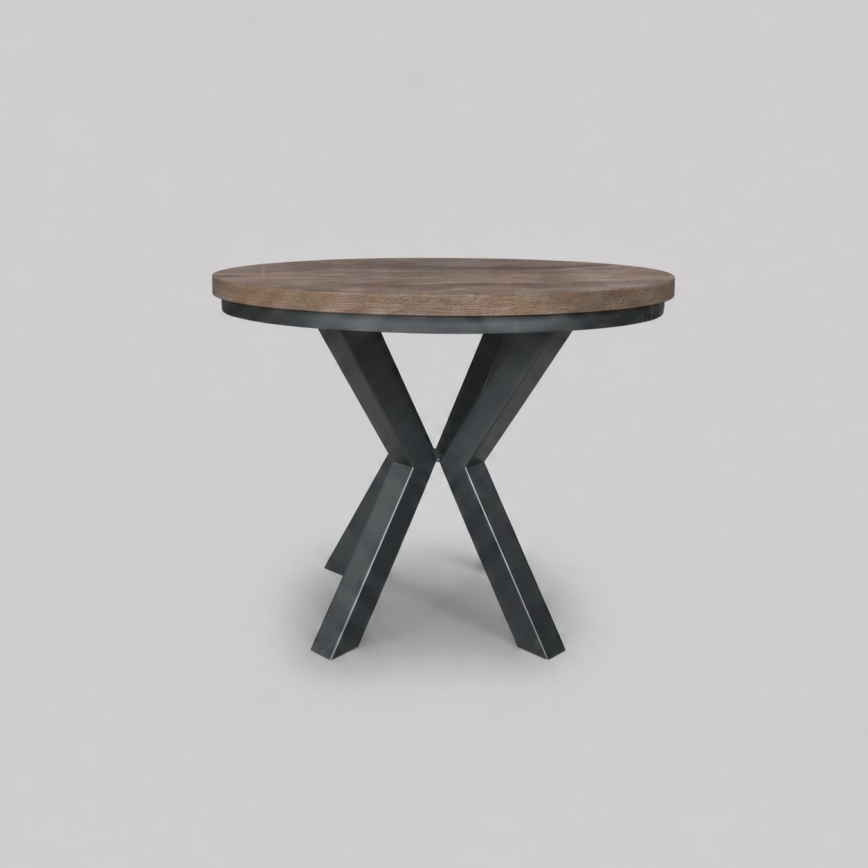 Masă extensibilă de dining CONVI 100/140x73 cm stejar Lefkas/negru