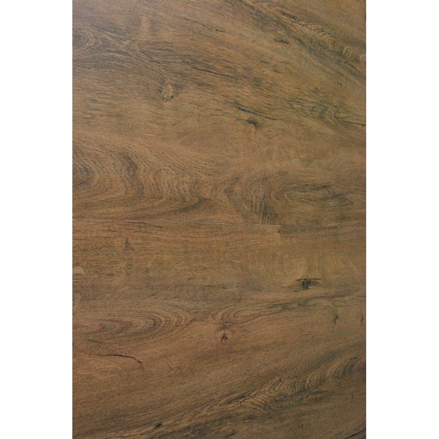 Masă extensibilă de dining KERNO 150/190x80 cm stejar Lefkas/negru