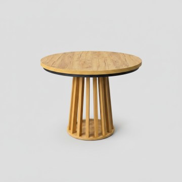Masă extensibilă de dining NEXUS 100/140x77 cm stejar craft/negru
