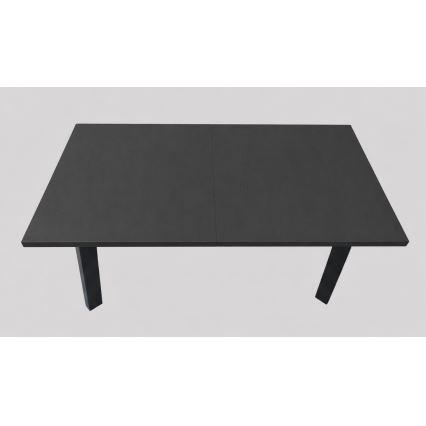 Masă extensibilă KERNO 150/190x80 cm, neagră