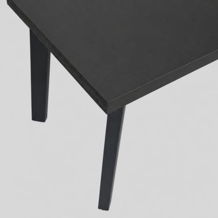 Masă extensibilă KERNO 150/190x80 cm, neagră
