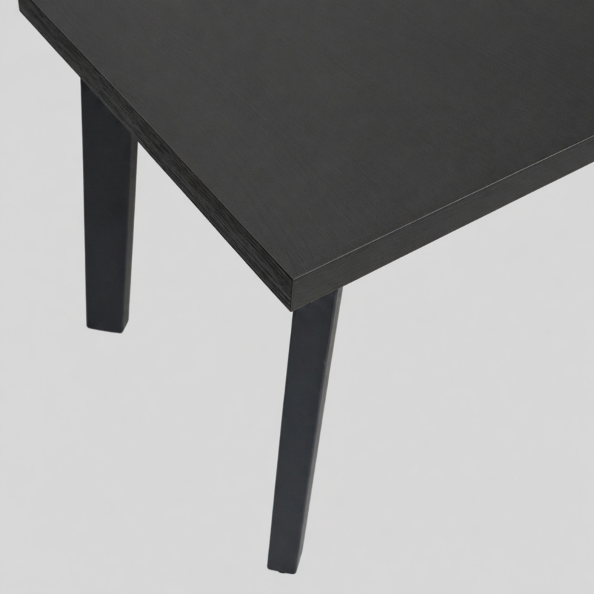 Masă extensibilă KERNO 150/190x80 cm, neagră