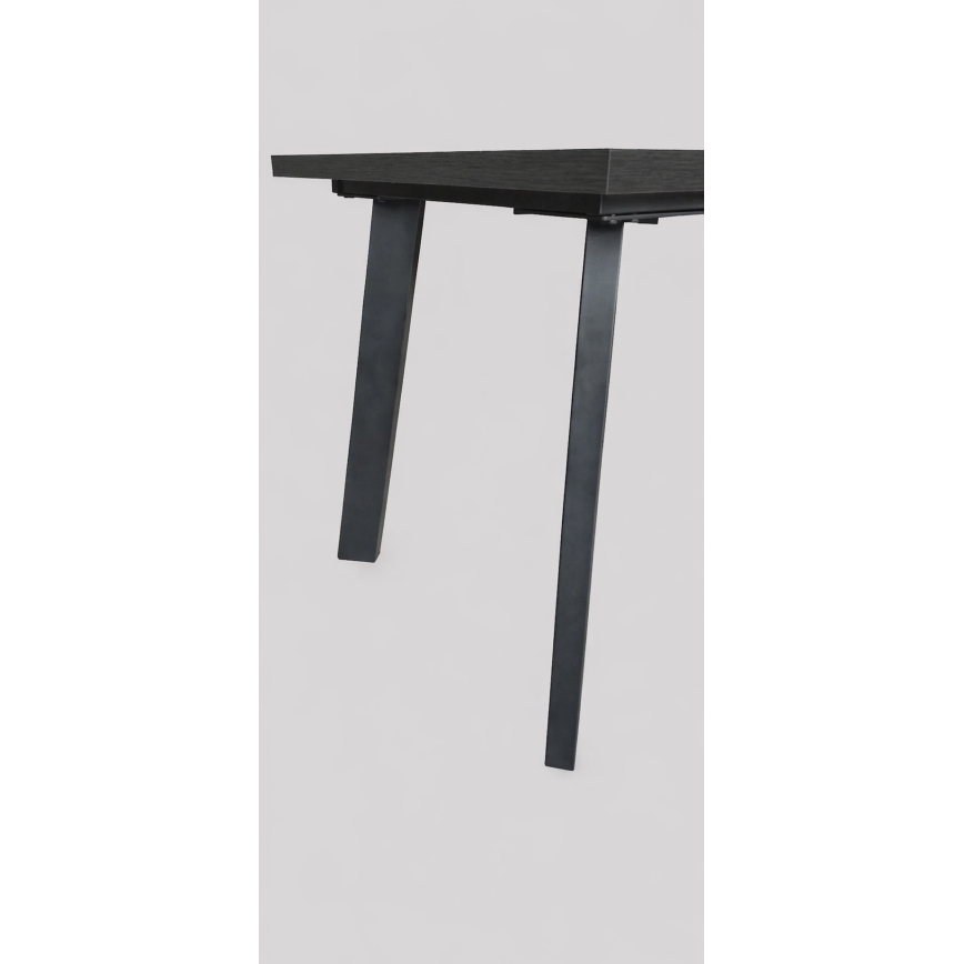 Masă extensibilă KERNO 150/190x80 cm, neagră
