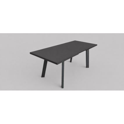 Masă extensibilă KERNO 150/190x80 cm, neagră