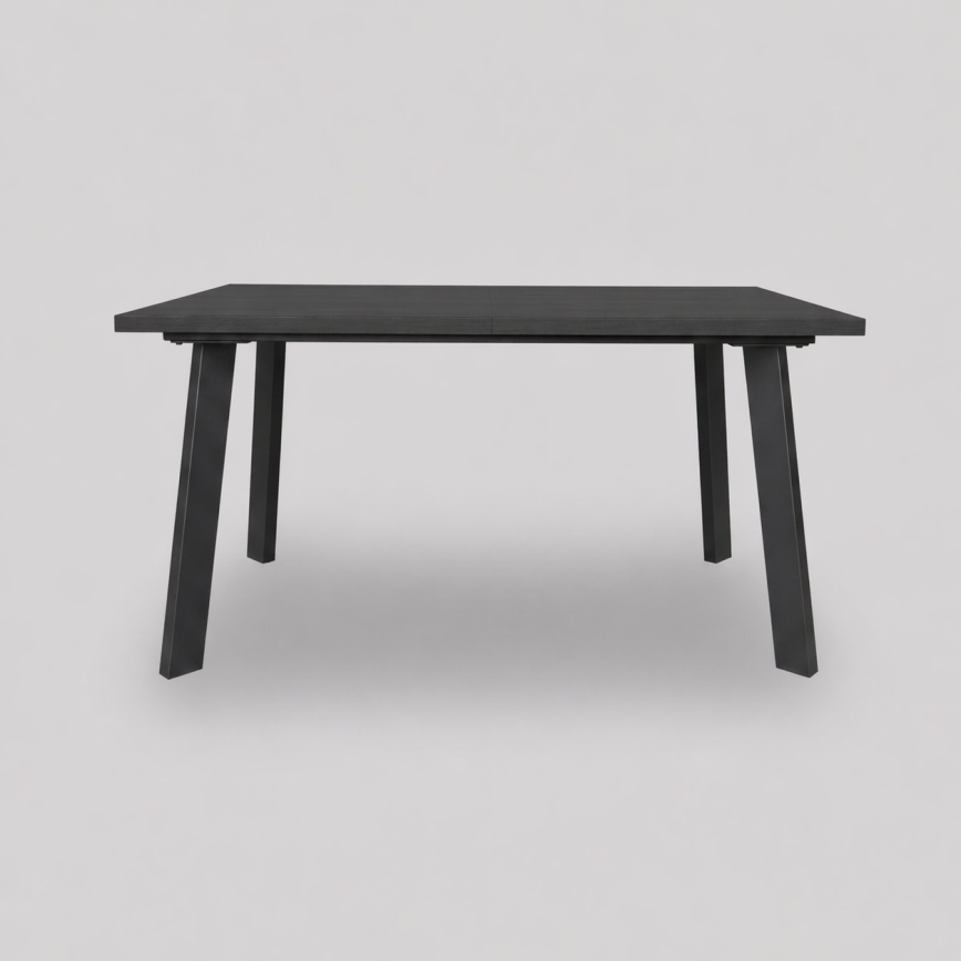 Masă extensibilă KERNO 150/190x80 cm, neagră