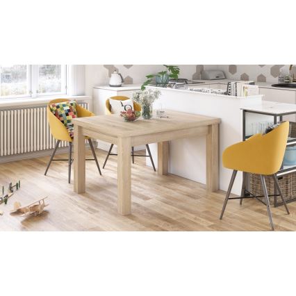 Masă extensibilă RALF pentru 12 persoane, stejar Sonoma