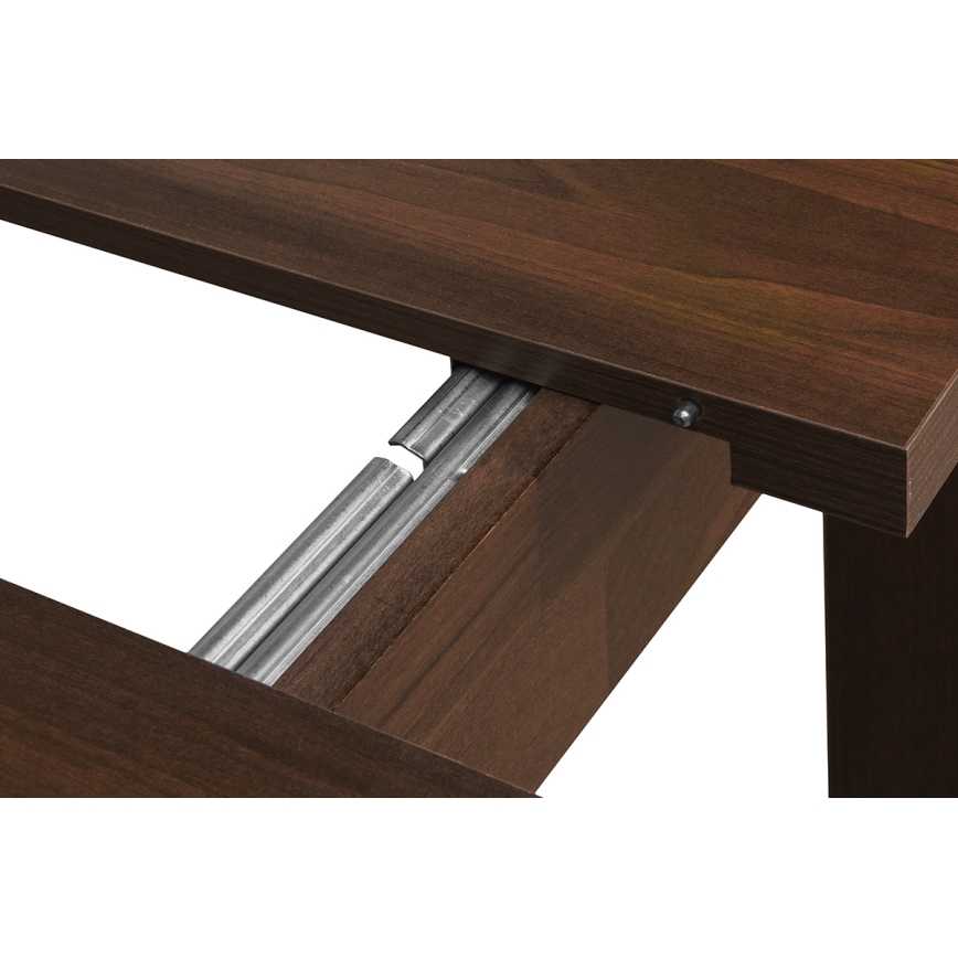 Masă de dining extensibilă SALUTO 76x110 cm nuc