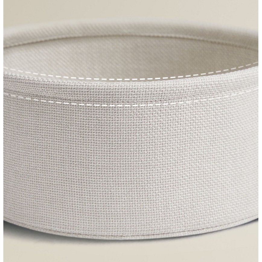 Masă laterală NOIRA crem/albă