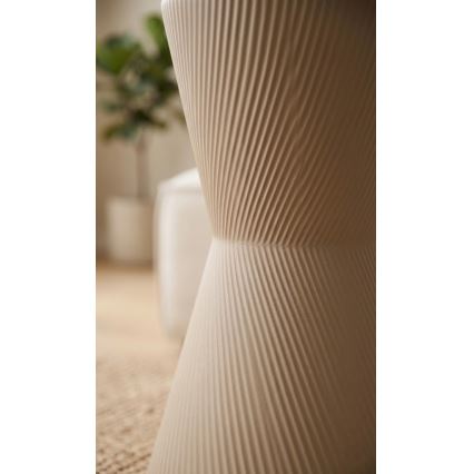 Masă laterală PETIT, Ø 29 cm, bej