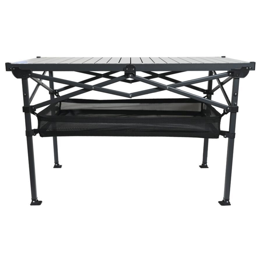 Masă pliabilă de camping 118x70 cm antracit