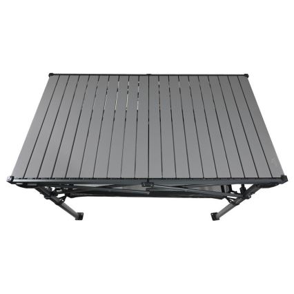 Masă pliabilă de camping 118x70 cm antracit