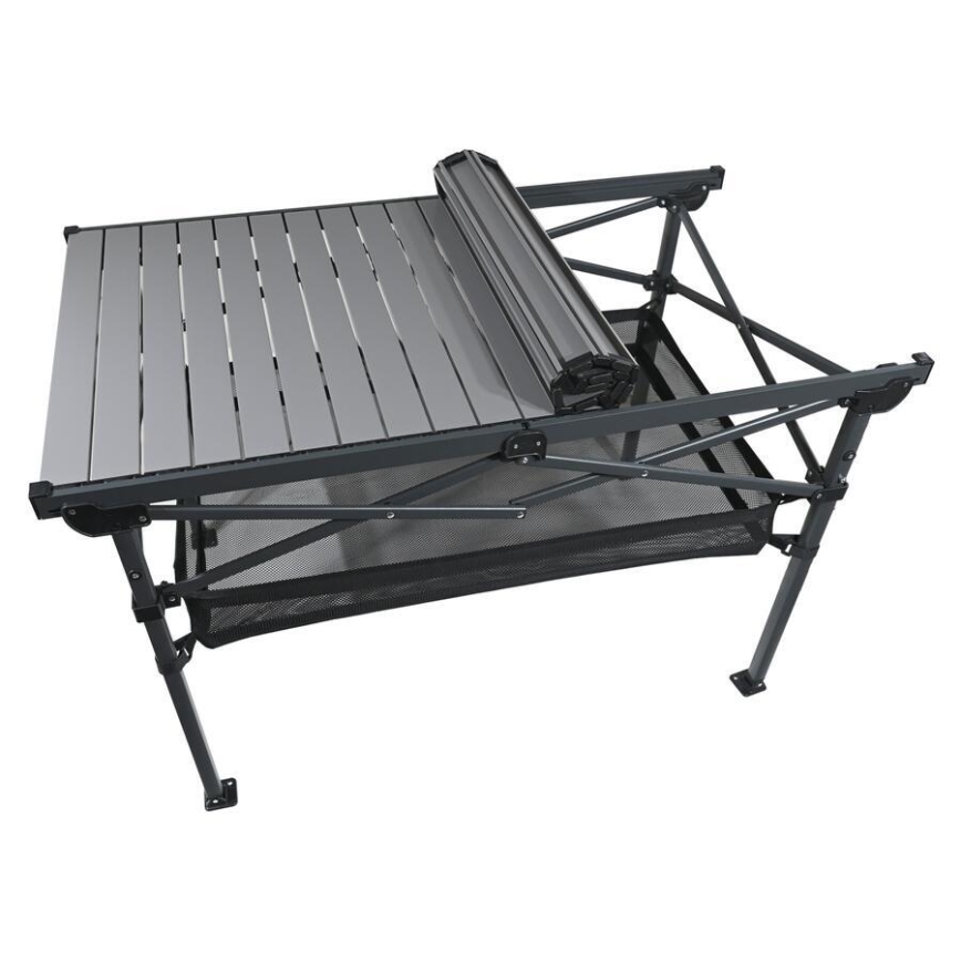 Masă pliabilă de camping 118x70 cm antracit