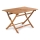 Masă pliabilă de grădină Fieldmann 120x70 cm acacia