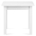 Masă pliabilă de sufragerie SALUTO 76x110 cm fag/alb