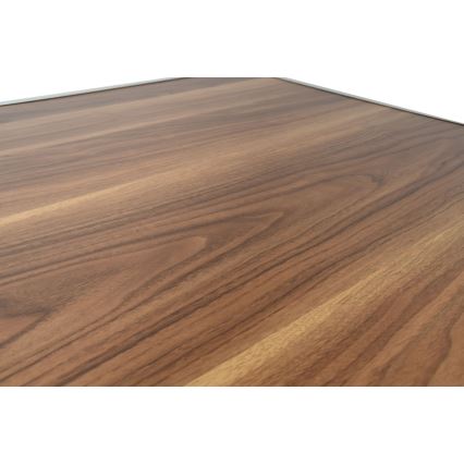 Masă pliabilă de tabără maro/crom