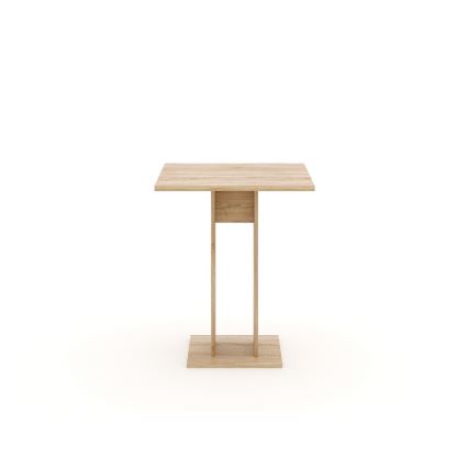 Masă STRAPO 68x68 cm, Stejar Sonoma