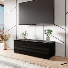 Masă TV CALABRINI 37x100 cm negru