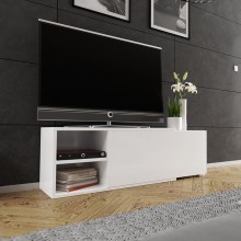 Masă TV CLIF 40x180 cm alb