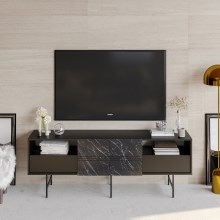 Masă TV DERIN 65x180 cm neagră