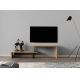 Masă TV OVIT 44x153 cm maro/neagră