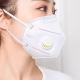 Mască de protecție respiratorie (5 straturi) cu supapă de expirație clasa KN95 (FFP2), fibră de carbon
