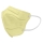 Mască de protecție respiratorie de mărime pentru copii FFP2 Kids NR CE 0370 galben 1 buc.