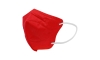 Mască de protecție respiratorie de mărime pentru copii FFP2 Kids NR CE 0370 roșu 1 buc.