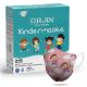 Mască de protecție respiratorie de mărime pentru copii FFP2 Kids NR CE 0370 roz fetiță 100 buc.
