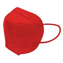 Mască de protecție respiratorie de mărime pentru copii FFP2 ROSIMASK MR-12 NR roșie 1 buc.