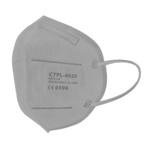 Mască de protecție respiratorie FFP2 NR / KN95 gri Media Sanex 1 buc.