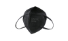Mască de protecție respiratorie FFP2 NR / KN95 neagră Media Sanex 1 buc.