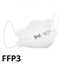 Mască de protecție respiratorie FFP3 NR CE 2163 Medical DNA 1 buc.