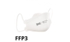 Mască de protecție respiratorie FFP3 NR CE 2163 Medical DNA 1 buc.